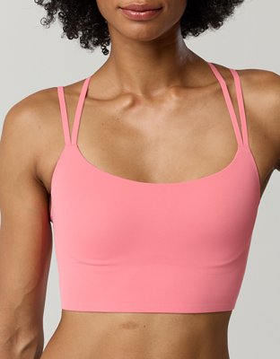 OFFLINE By Aerie Real Me Hold Up! Strappy Sports Bra