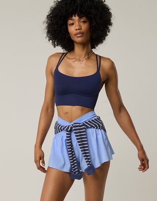 OFFLINE By Aerie Real Me Hold Up! Strappy Sports Bra