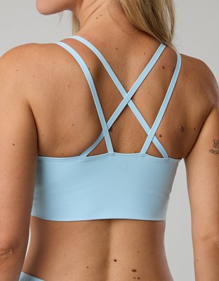 OFFLINE By Aerie Real Me XTRA Hold Up! Strappy Sports Bra