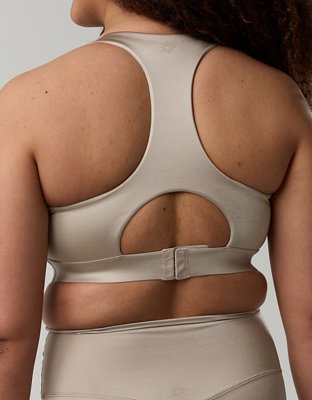 OFFLINE By Aerie Goals Gloss High Neck Sports Bra