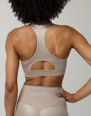 OFFLINE By Aerie Goals Gloss High Neck Sports Bra