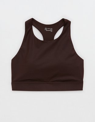 OFFLINE By Aerie Goals Gloss High Neck Sports Bra