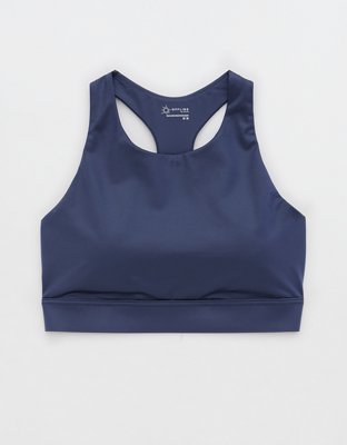 OFFLINE By Aerie Goals Gloss High Neck Sports Bra