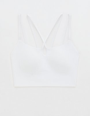 OFFLINE By Aerie Real Me Hold Up Keyhole Sports Bra