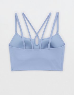 OFFLINE By Aerie Real Me Hold Up. Bra deportivo con abertura