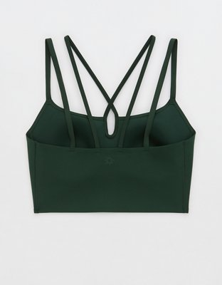 OFFLINE By Aerie Real Me Hold Up. Bra deportivo con abertura
