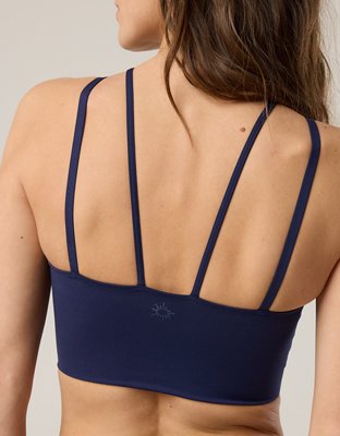 OFFLINE By Aerie Real Me Hold Up. Bra deportivo con abertura