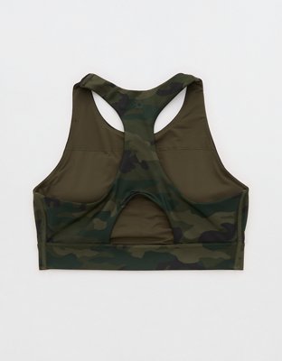 OFFLINE By Aerie Goals Gloss High Neck Sports Bra