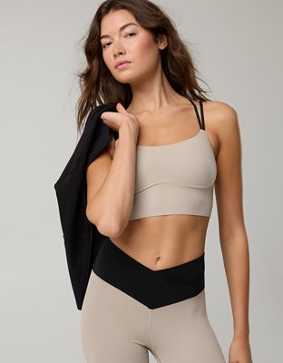 OFFLINE By Aerie Real Me Hold Up! Strappy Sports Bra