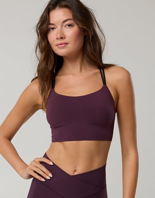 OFFLINE By Aerie Real Me Hold Up! Strappy Sports Bra