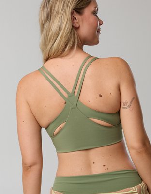 OFFLINE By Aerie Real Me Hold Up! Layered Sports Bra