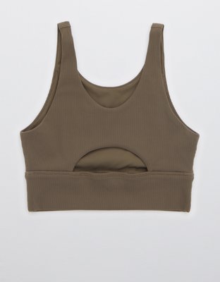 OFFLINE By Aerie Ribbed Longline Sports Bra