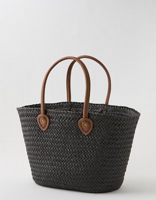 Aerie Oversized Woven Straw Bag