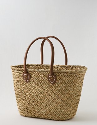 Aerie Oversized Woven Straw Bag