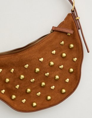 Aerie Mini Suede Sling Bag