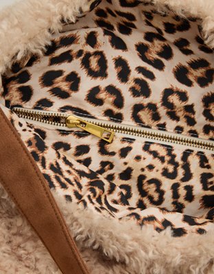 Aerie Fuzzy Fur Tote Bag