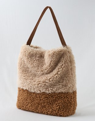 Aerie Fuzzy Fur Tote Bag