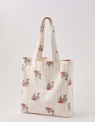 Женская сумка Aerie Cindy Lou Market Tote, цвет: Розовый — фото 1