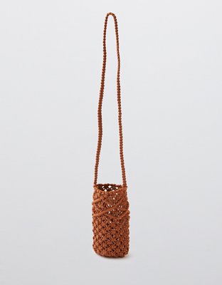 Aerie Crochet Water Bottle Bag