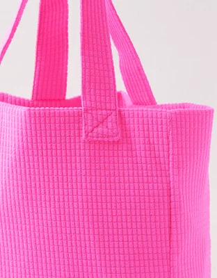 Aerie Terry Square Tote Bag