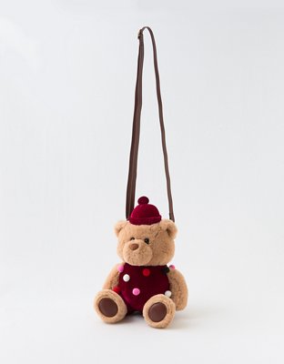 Teddy Bag,crossbody Bags for Women, Teddy Bear Shape Crossbody Bag for  Young 