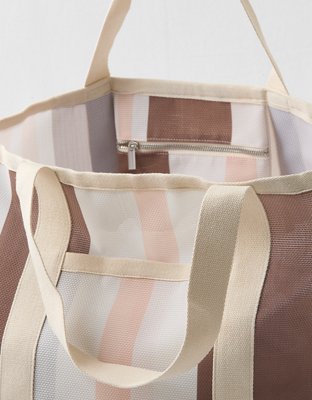 Aerie Mesh Beach Tote Bag