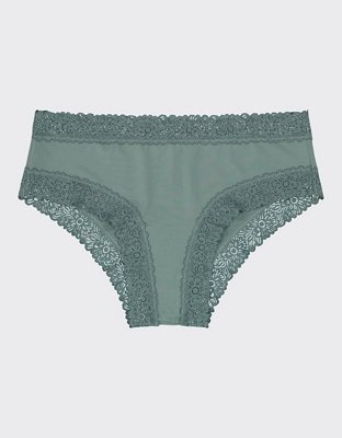 Aerie Ropa interior atrevida Sunnie con encaje Blossom