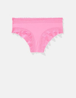 Aerie Sunnie Blossom Lace Cheeky Underwear, Panties