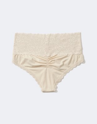 Aerie Sunnie Wide Lace Cheeky Underwear