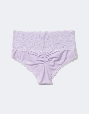 Aerie Sunnie Wide Lace Cheeky Underwear