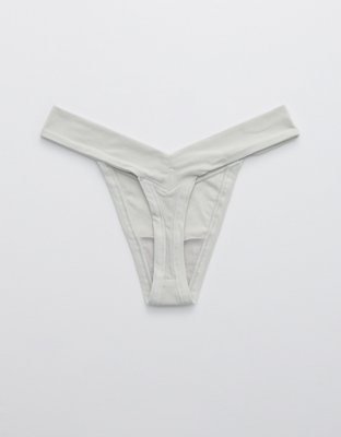 Aerie Real Me High Cut Thong Underwear