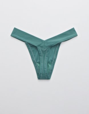 Aerie Real Me High Cut Thong Underwear