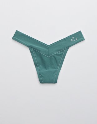 Aerie Real Me High Cut Thong Underwear