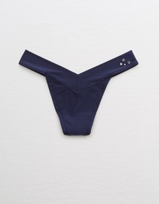 Aerie Real Me High Cut Thong Underwear