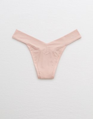 Aerie Real Me High Cut Thong Underwear