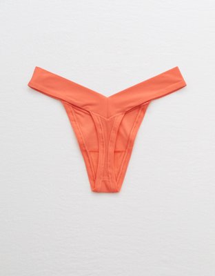 Aerie Real Me High Cut Thong Underwear