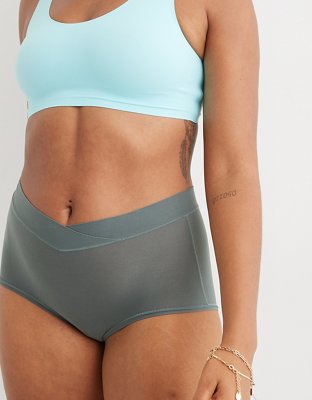 Aerie Real Me Crossover High Waisted Boybrief Underwear
