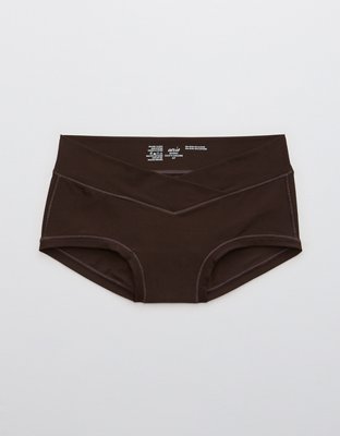 Girls' 3-Pack Seamless Boyshort Underwear with Lurex Logo Band
