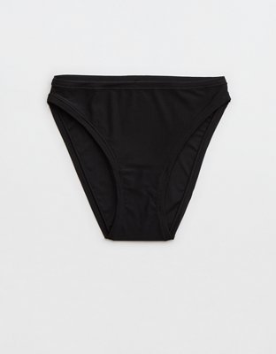 High Cut Bikini Panty Black