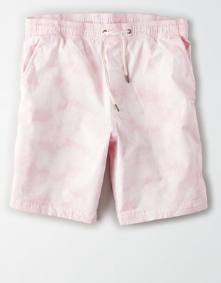 pink jogger shorts