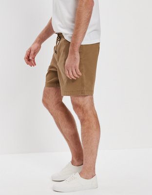 Мужские брюки American Eagle AE Flex 5.5" Lived-In Trekker Short — фото 3
