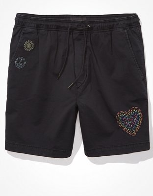 Мужские брюки American Eagle AE Pride Flex 5.5" Trekker Jogger Short — фото 2