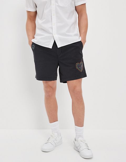 Мужские брюки American Eagle AE Pride Flex 5.5" Trekker Jogger Short