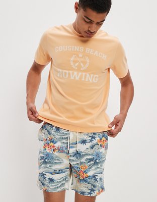 Мужские брюки American Eagle AE x The Summer I Turned Pretty 5.5" Lived-In Trekker Short — фото 2