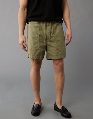 Ae khaki skinny bermuda online