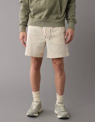 AE Flex 7 Lived-In Linen-Blend Trekker Short