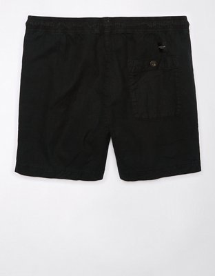 AE Flex 5" Linen-Blend Trekker Short