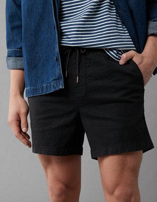 AE Flex 5" Linen-Blend Trekker Short