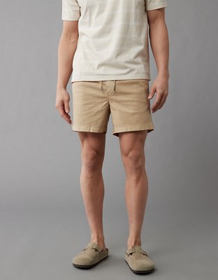 AE Flex 5" Linen-Blend Trekker Short