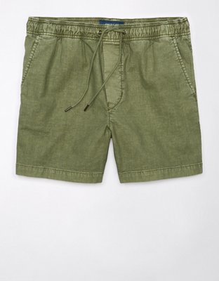 AE 5" Flex Linen-Blend Trekker Short